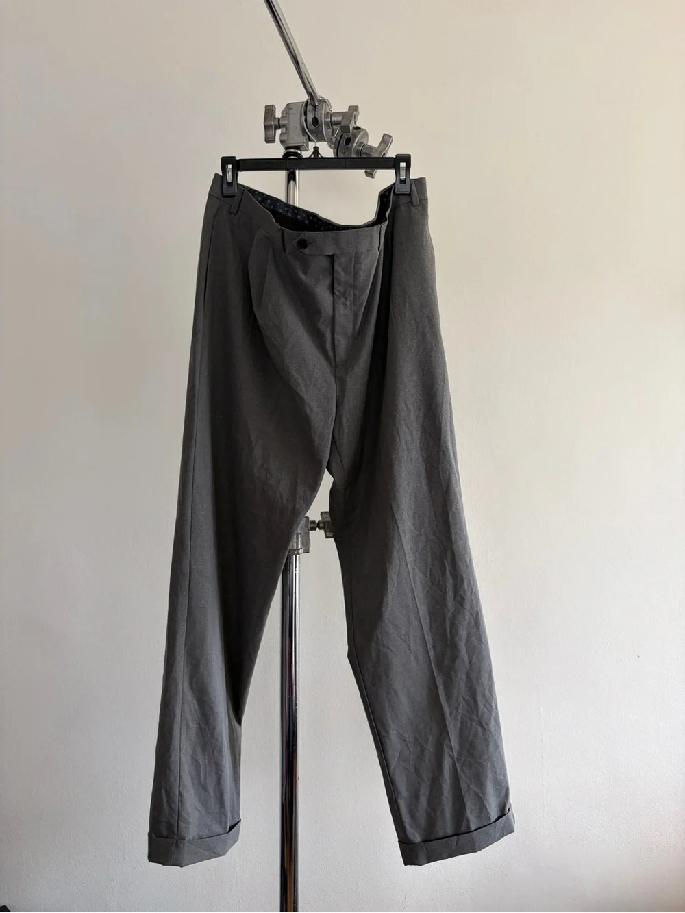Ralph Lauren Charcoal Gray Relaxed Men's Trousers